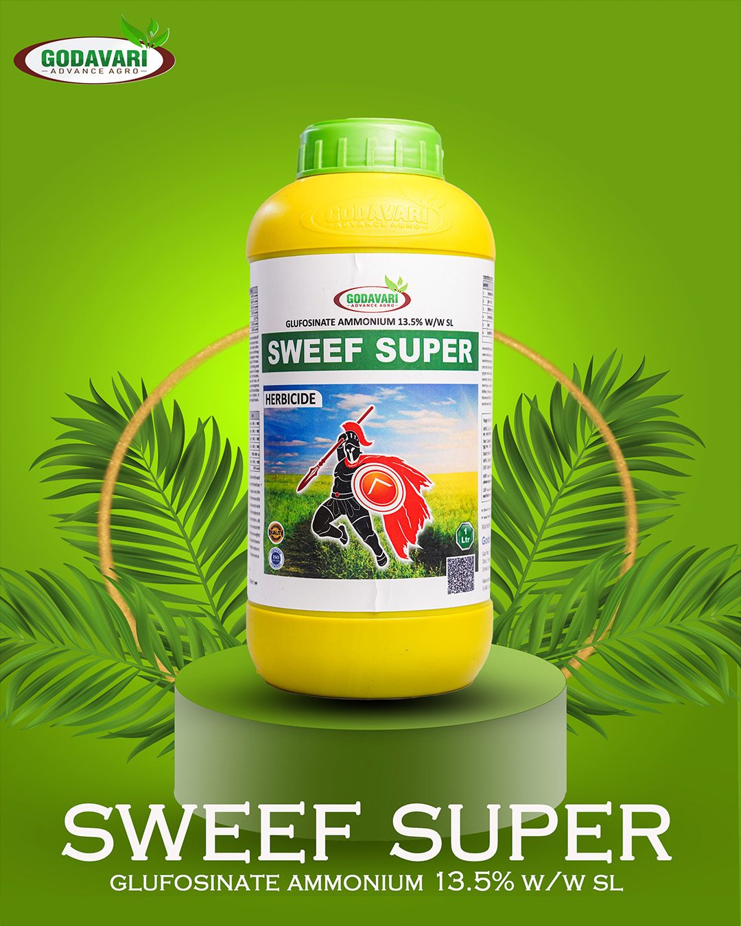 Sweap Super – Glufosinate Ammonium 13.5% SL Herbicide (1 Litre)
